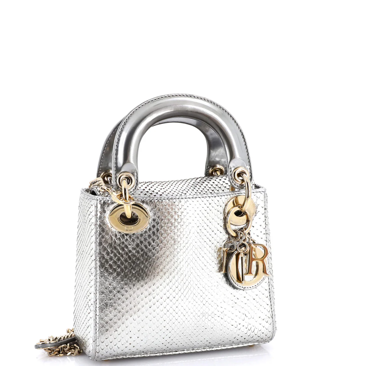 Lady Dior Chain Bag Python Mini - Deep Luxury