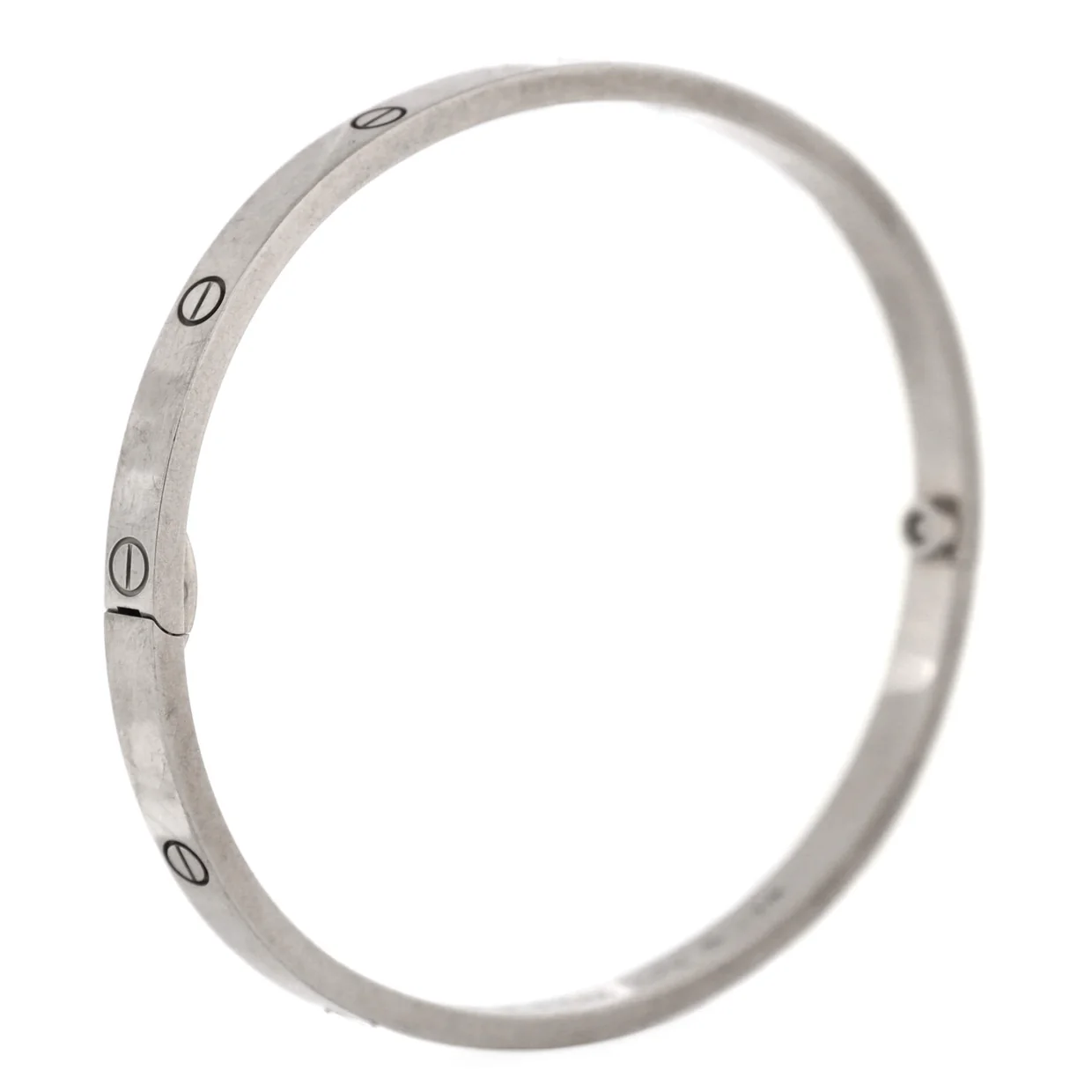 Love Bracelet 18K White Gold Small - Deep Luxury
