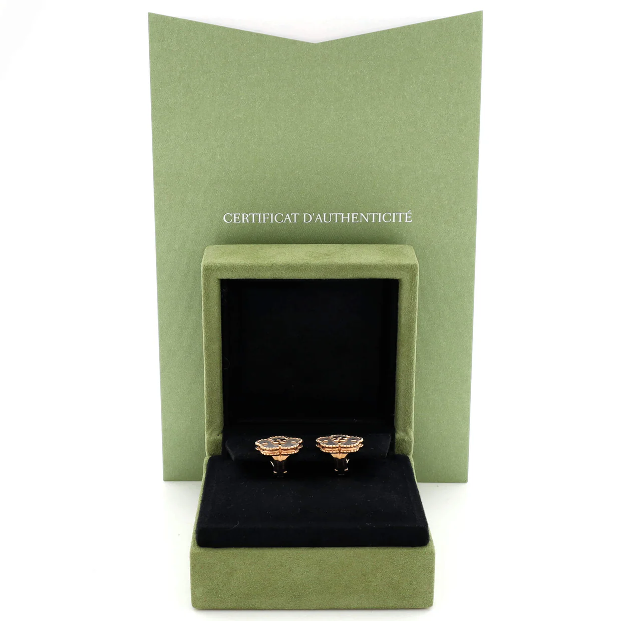 Lucky Spring Plum Blossom Stud Earring Earrings Rose Gold and Mother of Pearl - Deep Luxury