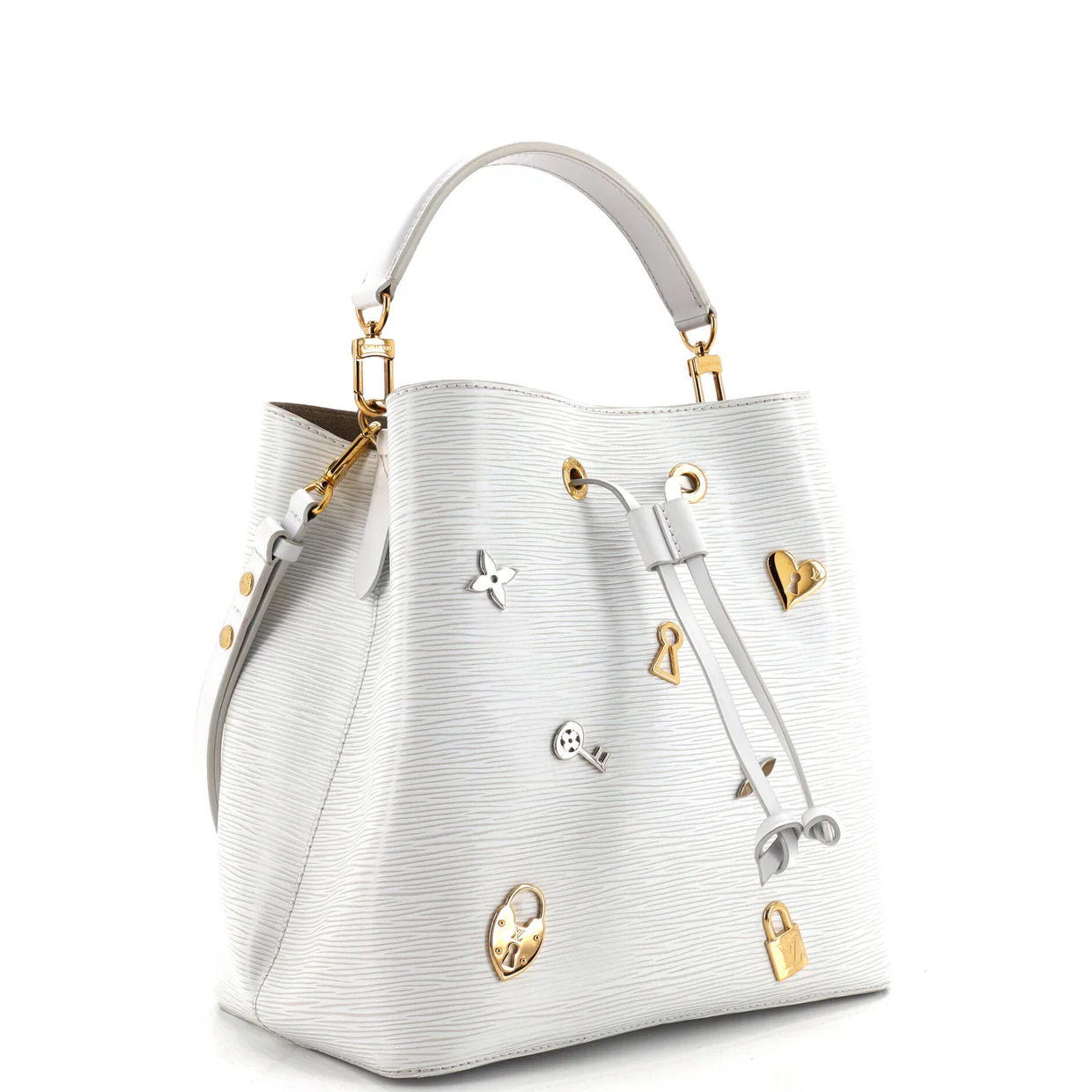 NeoNoe Handbag Love Lock Epi Leather - Deep Luxury
