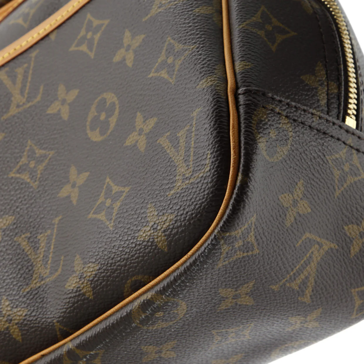 Trouville Handbag Monogram Canvas - Deep Luxury