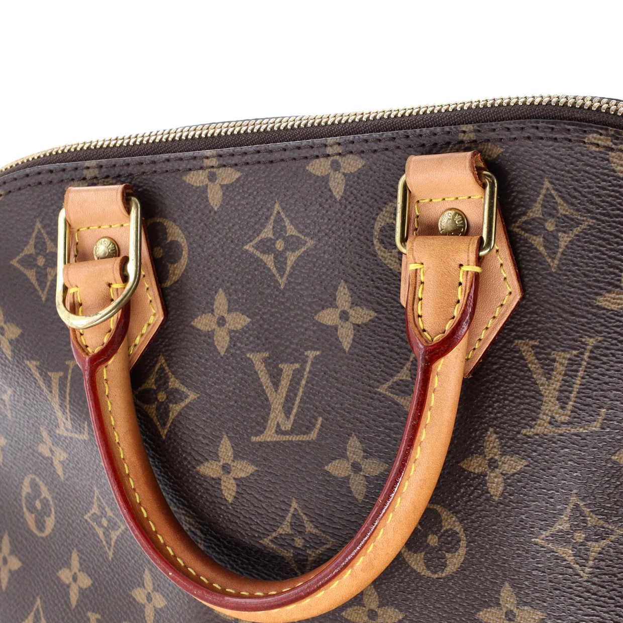 Alma Handbag Monogram Canvas PM - Deep Luxury