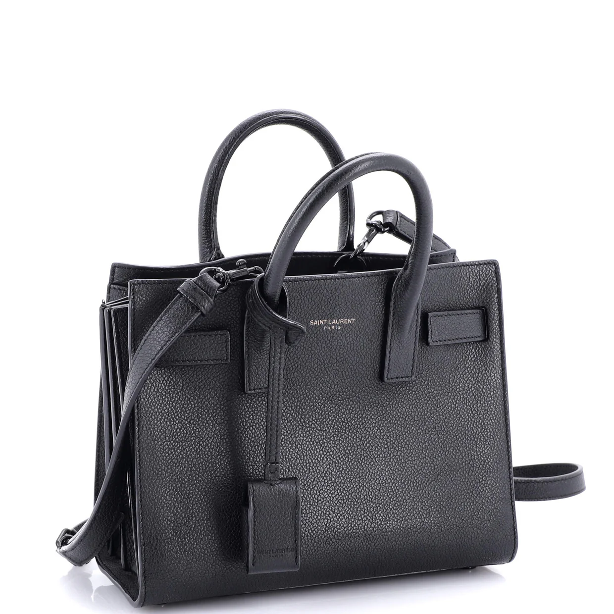 Sac de Jour NM Bag Leather Nano - Deep Luxury