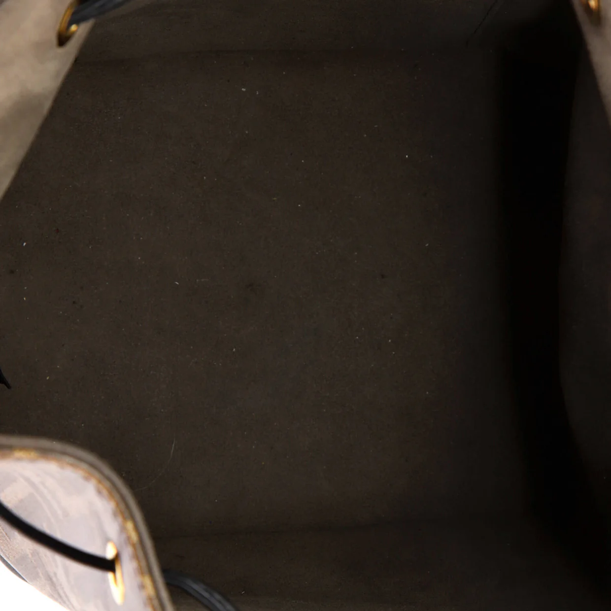 Mon Tresor Bucket Bag Zucca Coated Canvas Small - Deep Luxury