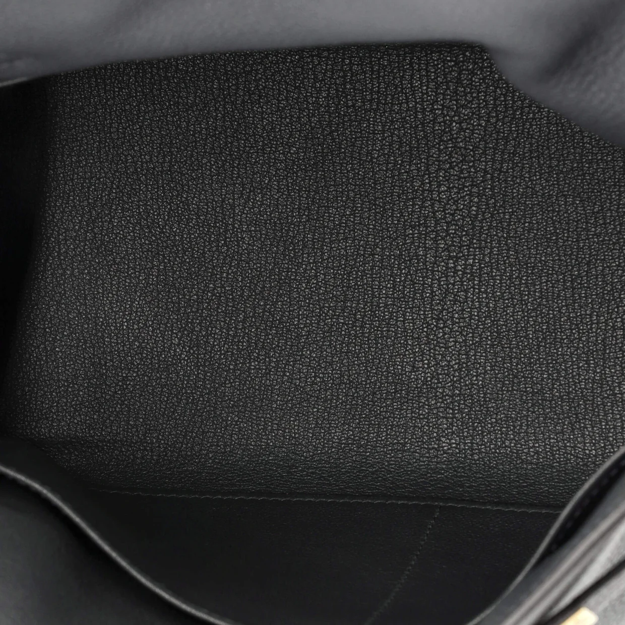 Kelly Handbag Grey Togo with Permabrass Hardware 28 - Deep Luxury