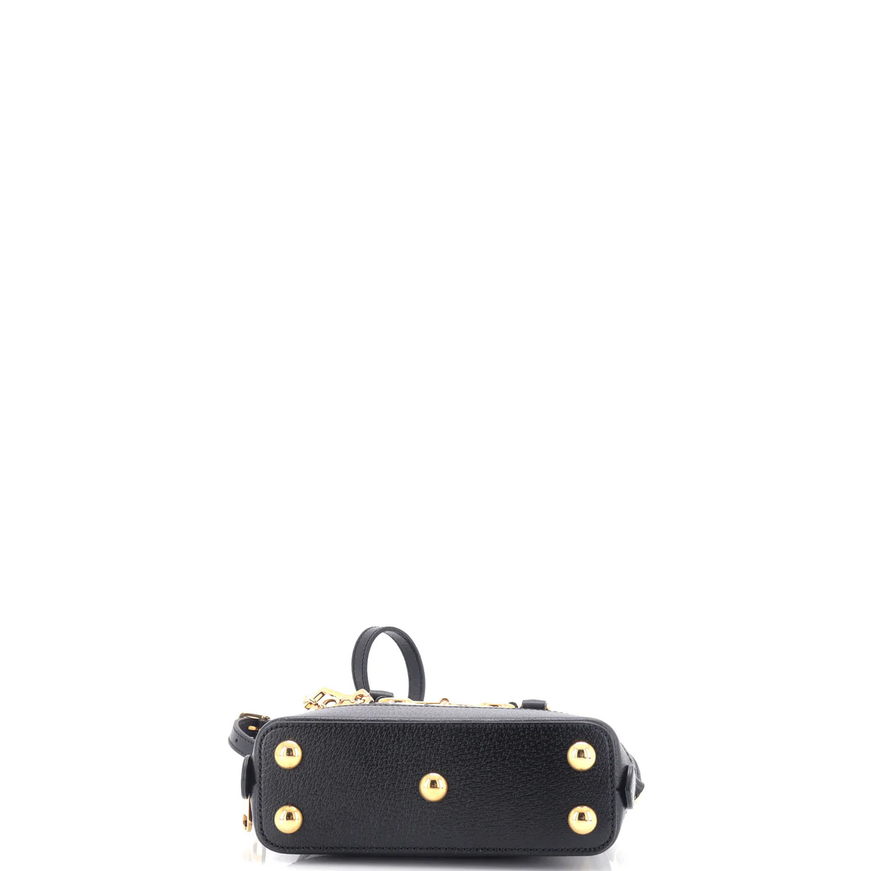 x Adidas Horsebit 1955 Top Handle Bag Leather with Applique Mini - Deep Luxury