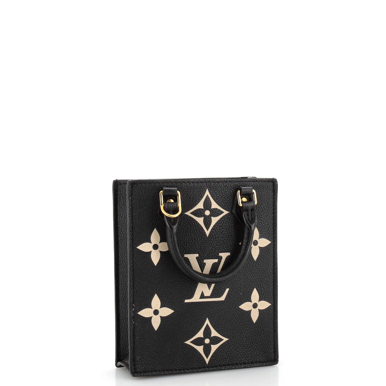 Petit Sac Plat Bag Bicolor Monogram Empreinte Giant - Deep Luxury