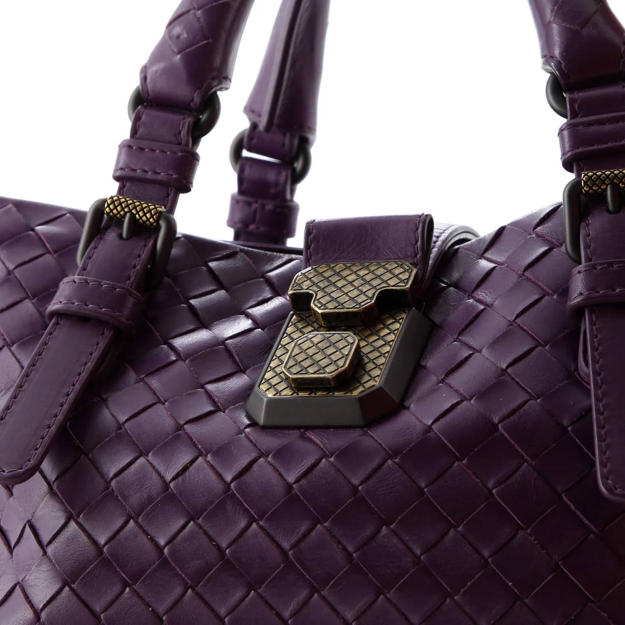 Roma Bag Intrecciato Nappa Mini - Deep Luxury