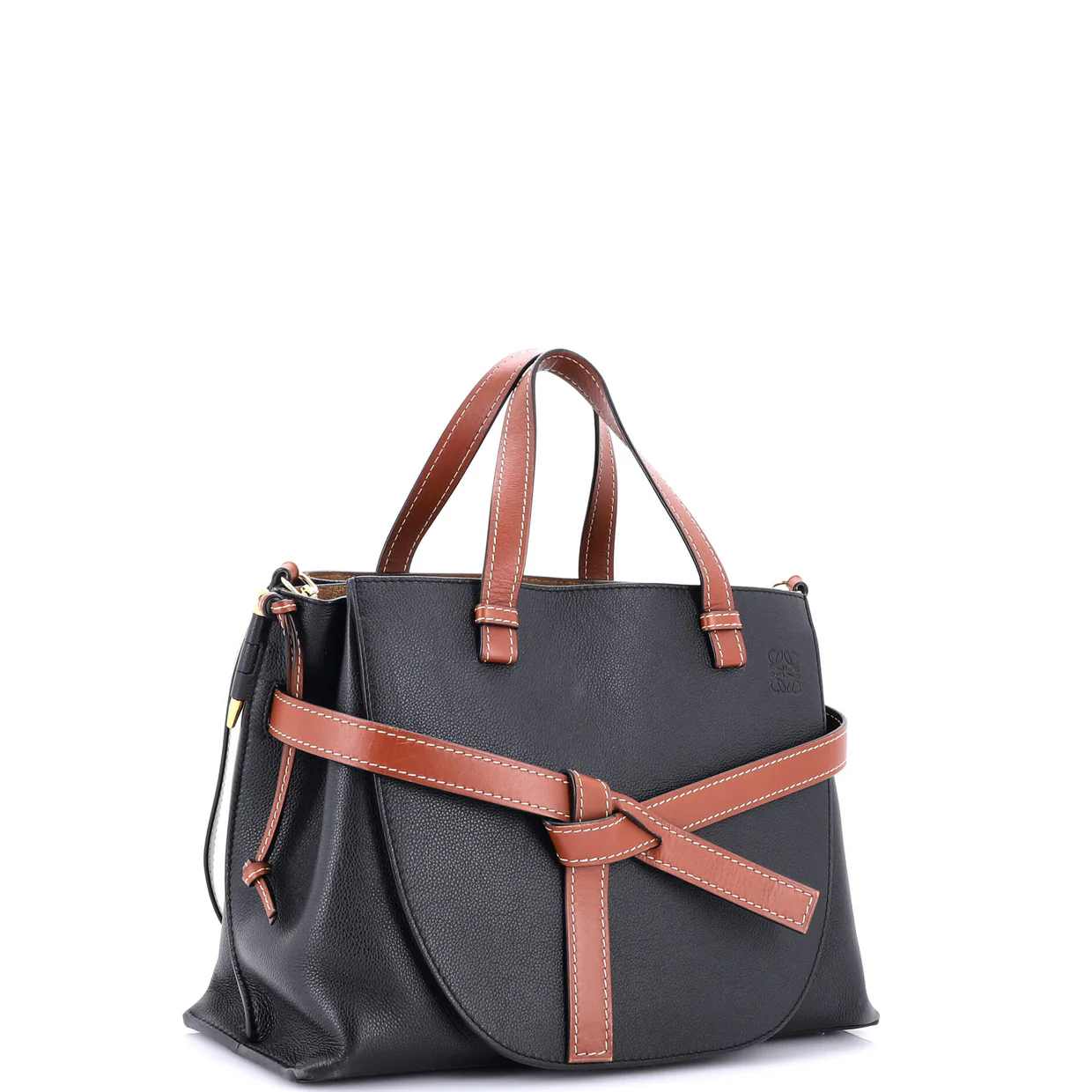 Gate Tote Leather Medium - Deep Luxury