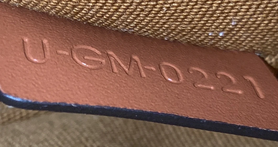 Patapans Bag Triomphe Coated Canvas Small - Deep Luxury