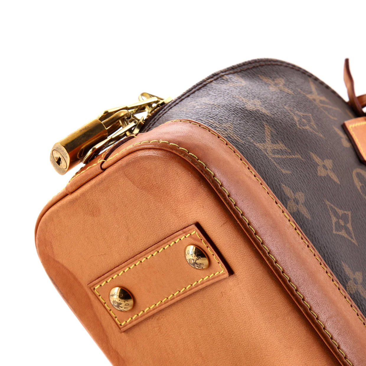 Alma Handbag Monogram Canvas BB - Deep Luxury