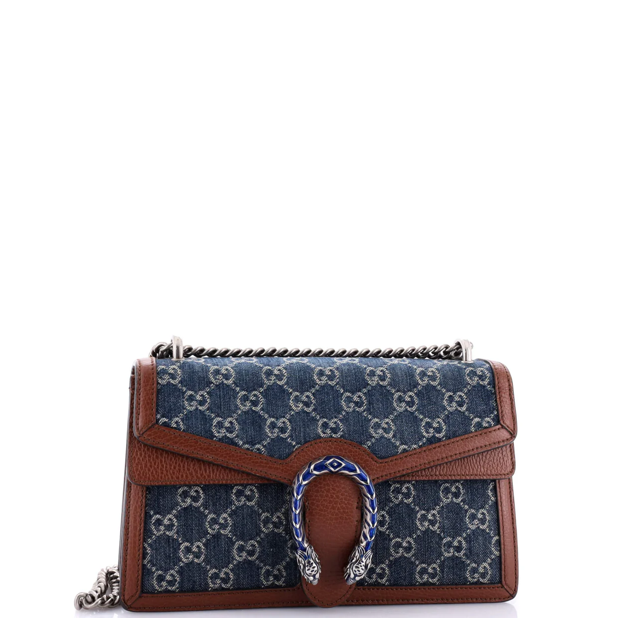 Dionysus Bag GG Denim Small - Deep Luxury