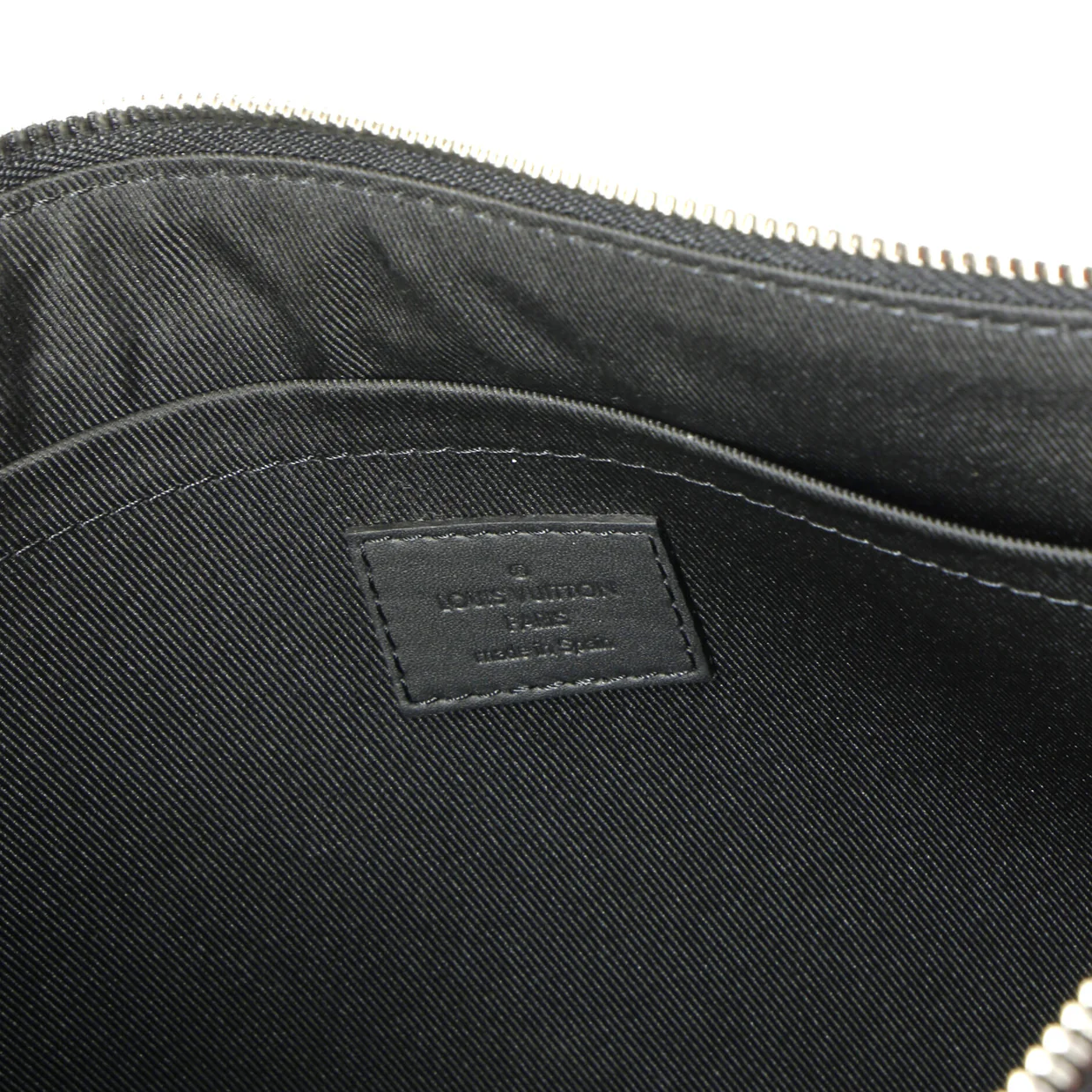 Pochette To Go Damier Infini Leather - Deep Luxury