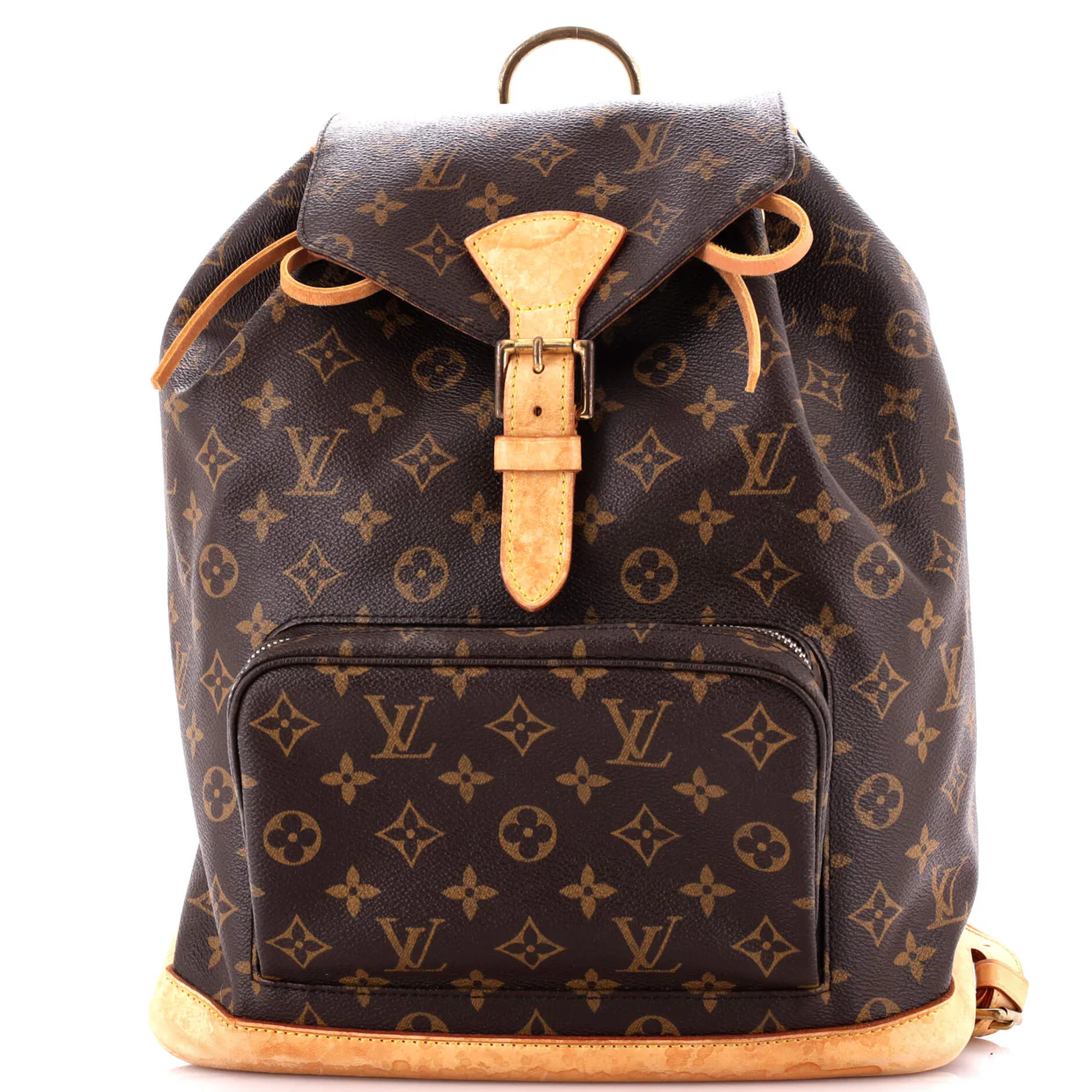 Vintage Montsouris Backpack Monogram Canvas GM - Deep Luxury