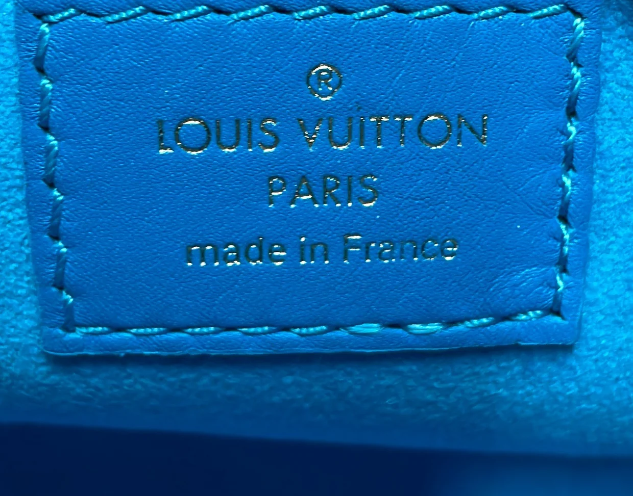 Loop Handbag Nanogram Embossed Leather - Deep Luxury