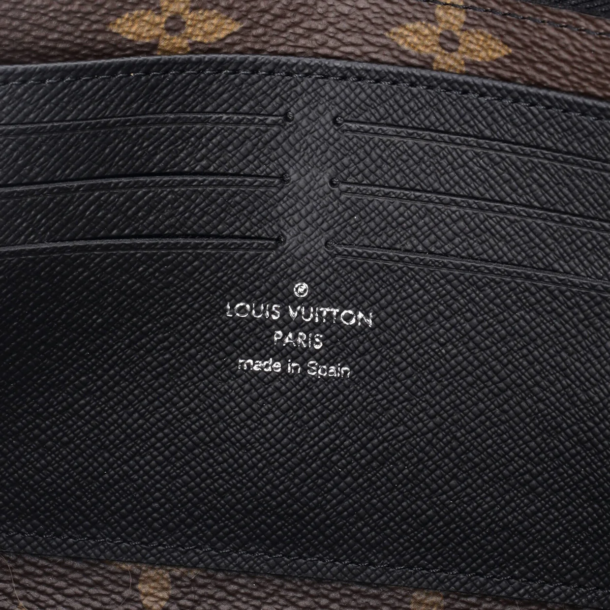 Zippy Dragonne Wallet Macassar Monogram Canvas - Deep Luxury