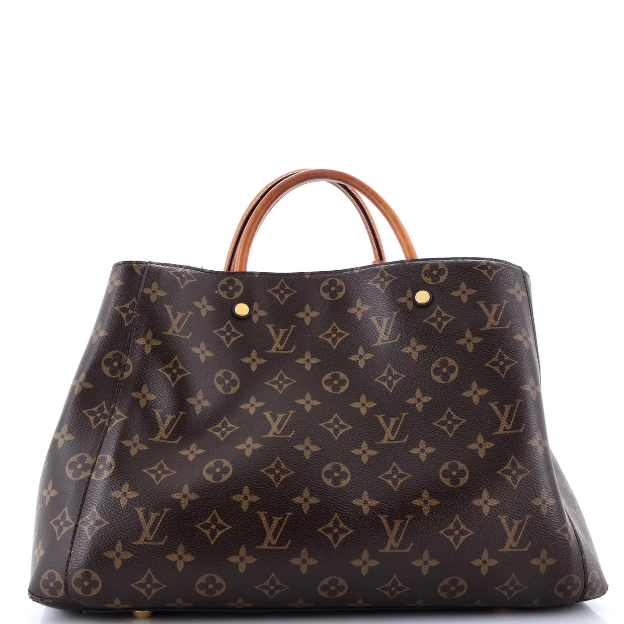 Montaigne Handbag Monogram Canvas GM - Deep Luxury