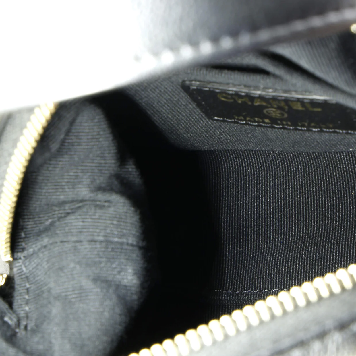 Top Handle Clutch with Chain Nylon with Grosgrain Mini - Deep Luxury