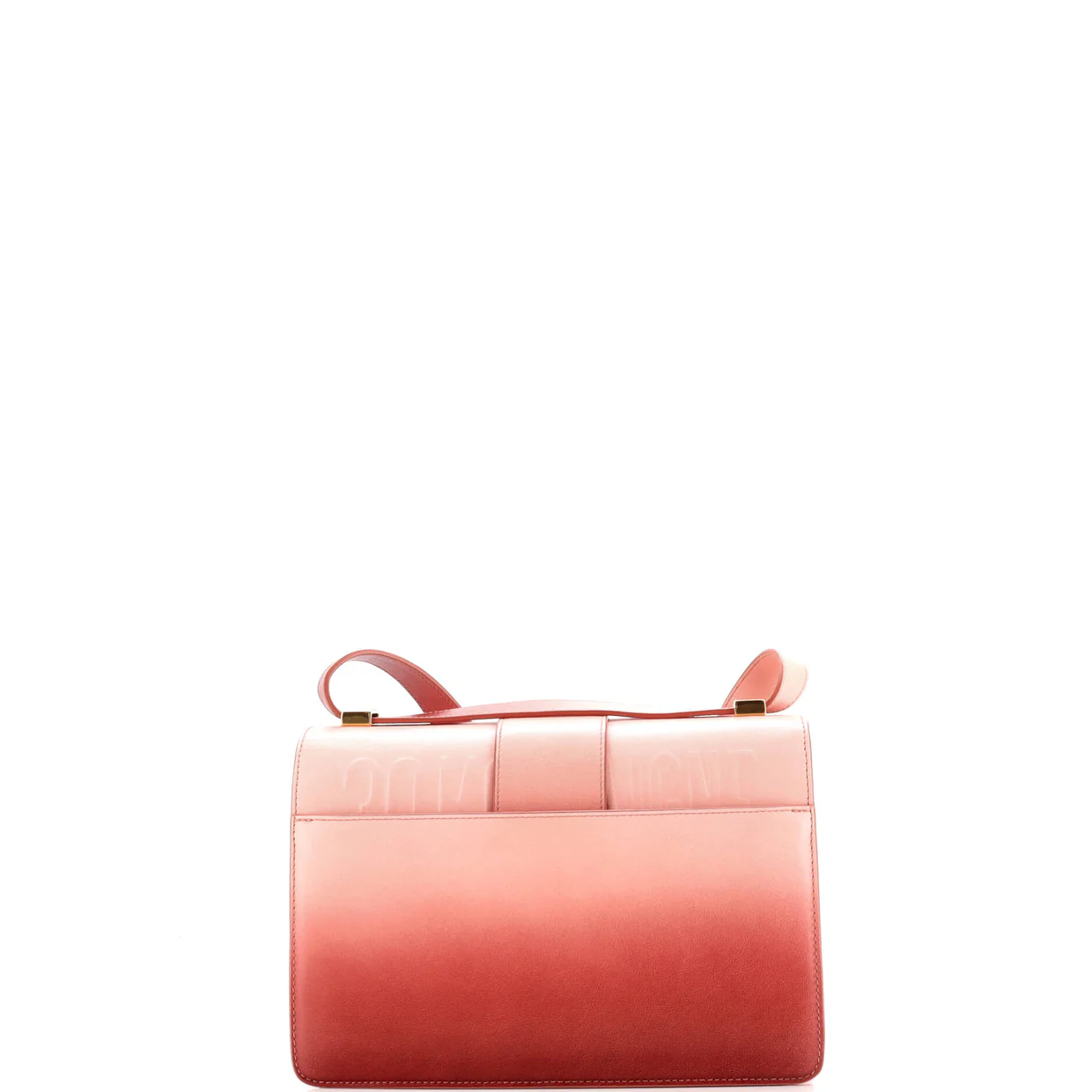 30 Montaigne Flap Bag Gradient Leather - Deep Luxury