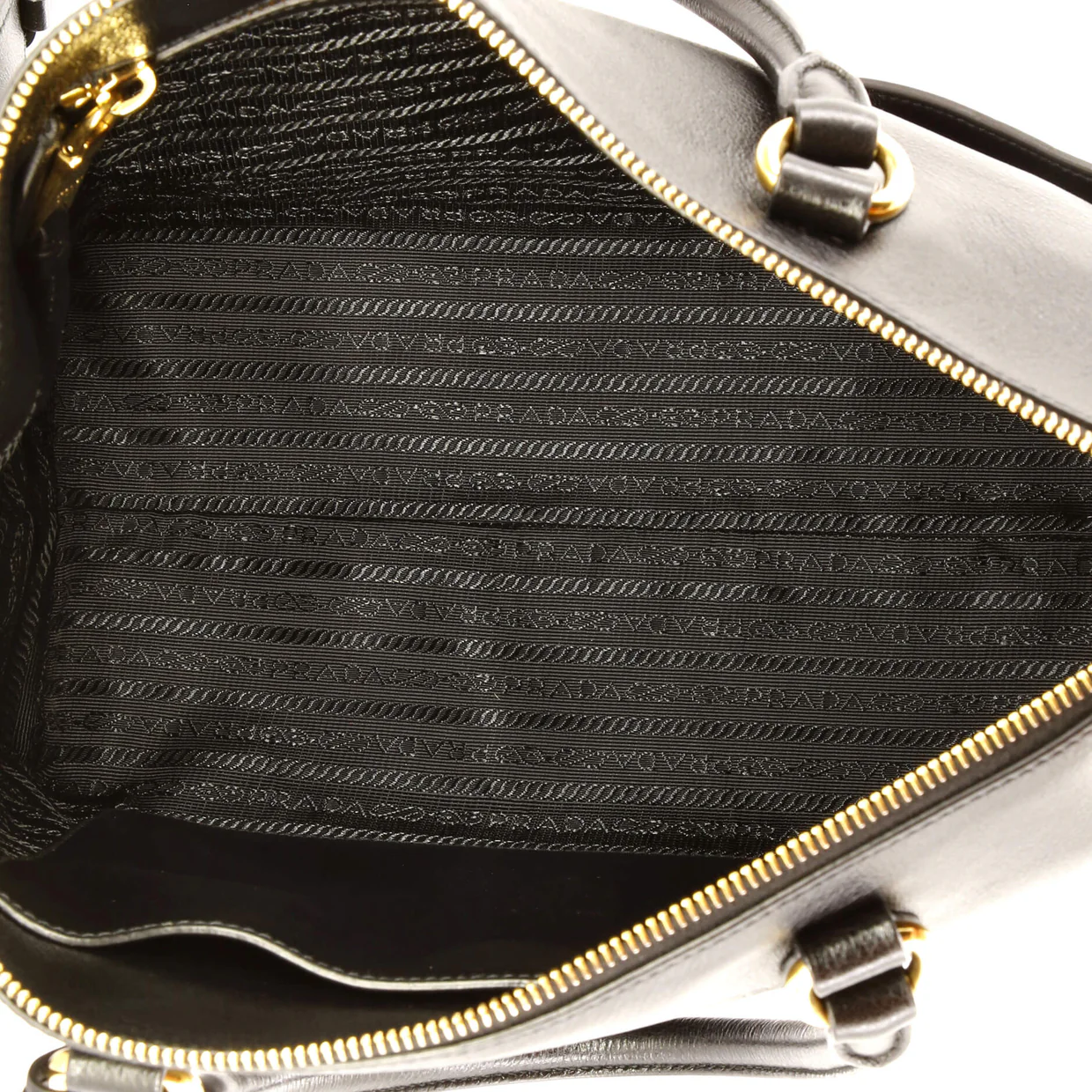 Embossed Logo Convertible Tote Glace Calf Small - Deep Luxury