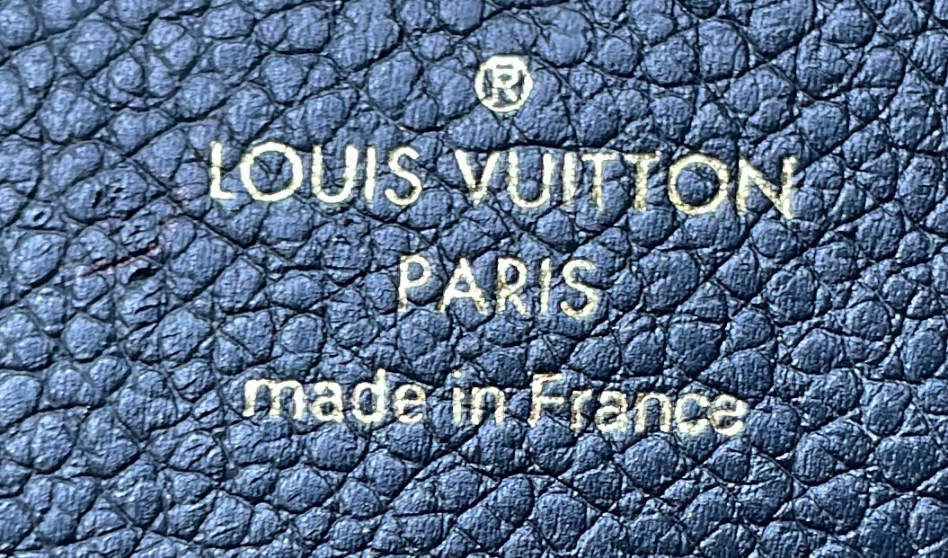 Sarah Wallet NM Monogram Empreinte Leather - Deep Luxury