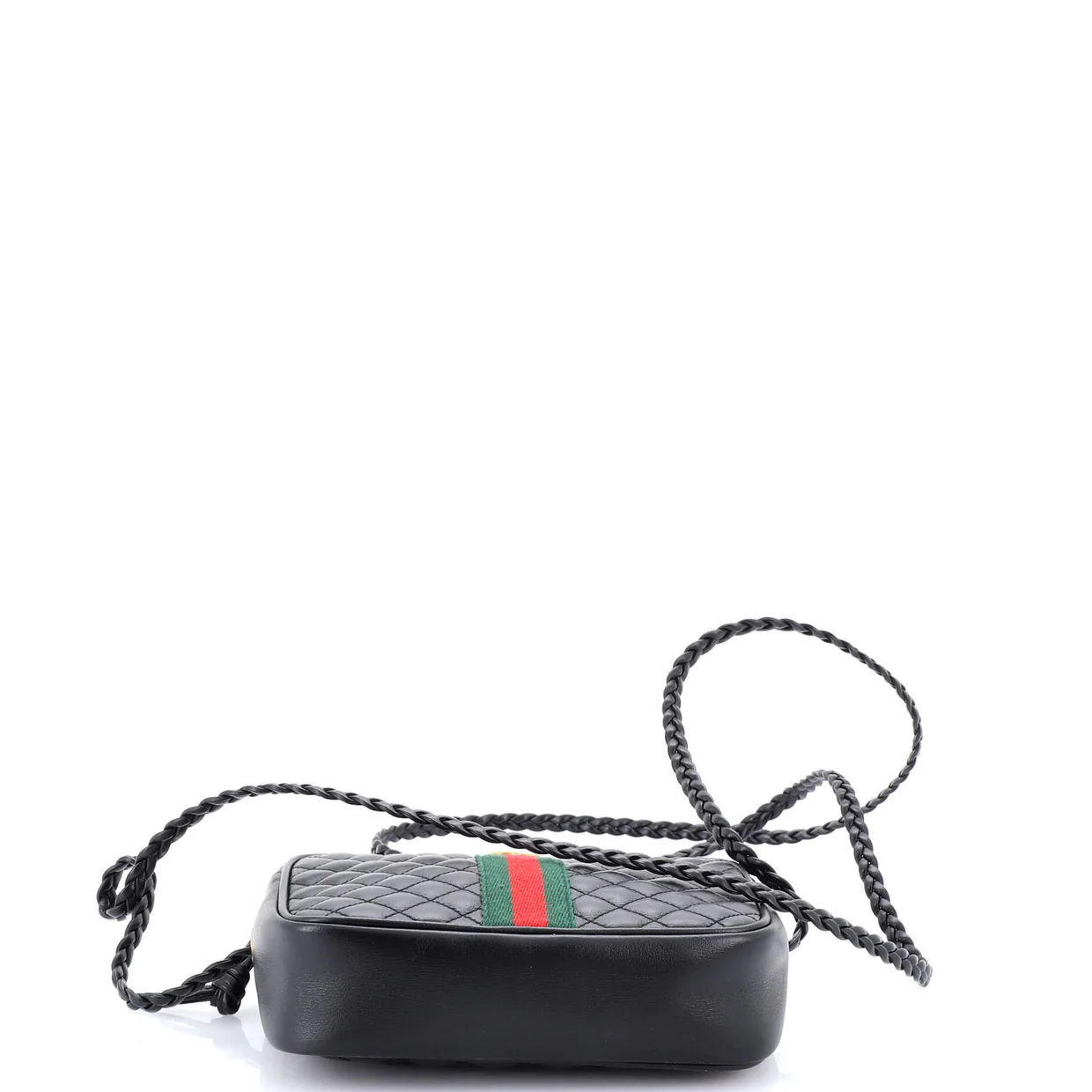 Trapuntata Camera Bag Quilted Leather Mini - Deep Luxury