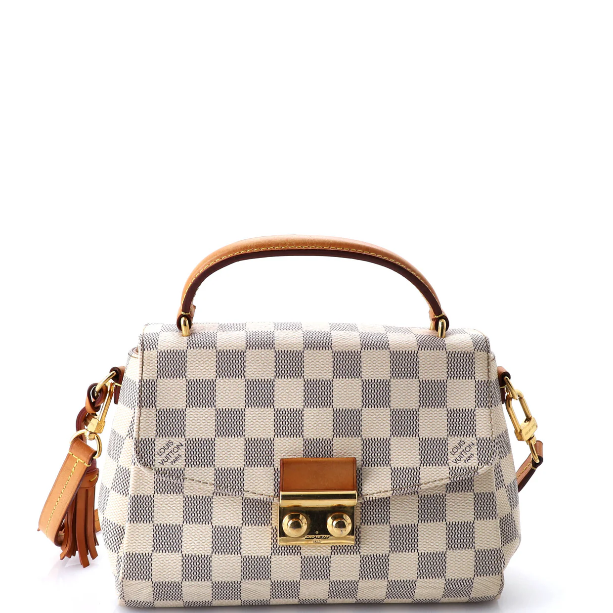 Croisette Handbag Damier - Deep Luxury