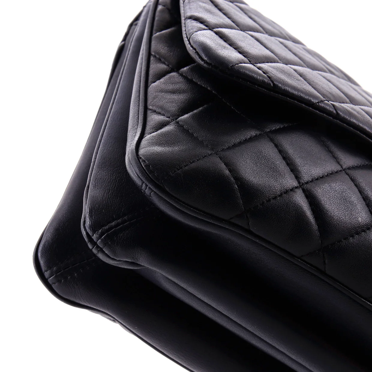 3 Flap Bag NM Quilted Lambskin Jumbo - Deep Luxury