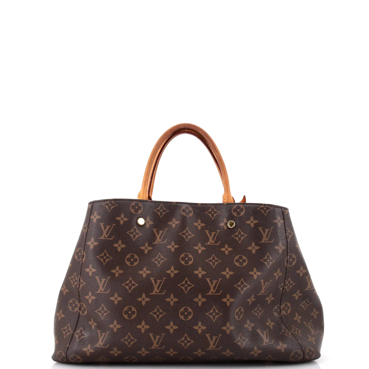 Montaigne Handbag Monogram Canvas GM - Deep Luxury