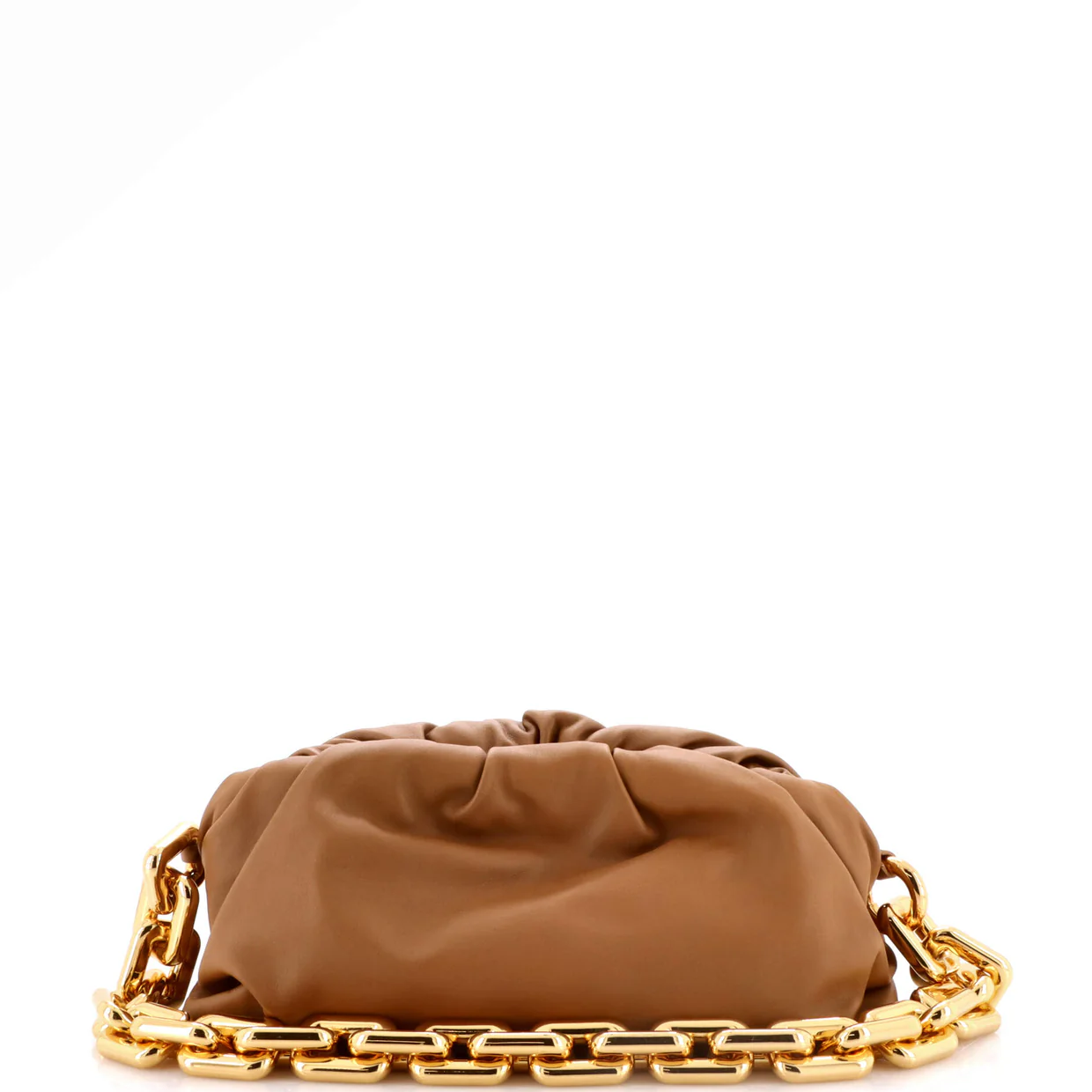 The Chain Pouch Leather - Deep Luxury
