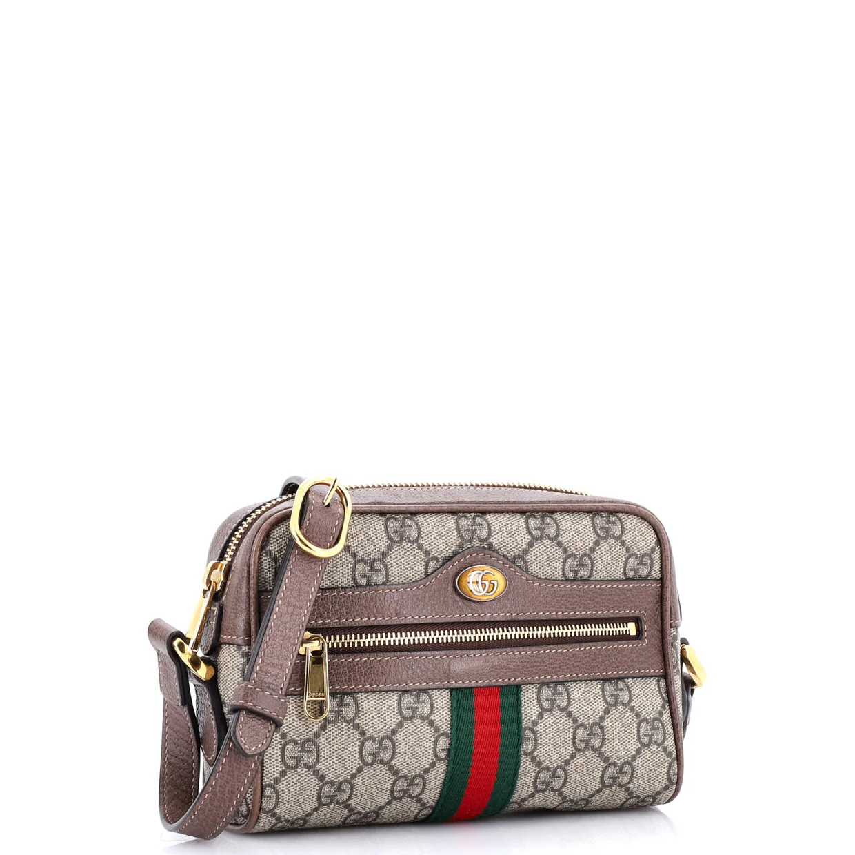 Ophidia Shoulder Bag GG Coated Canvas Mini - Deep Luxury