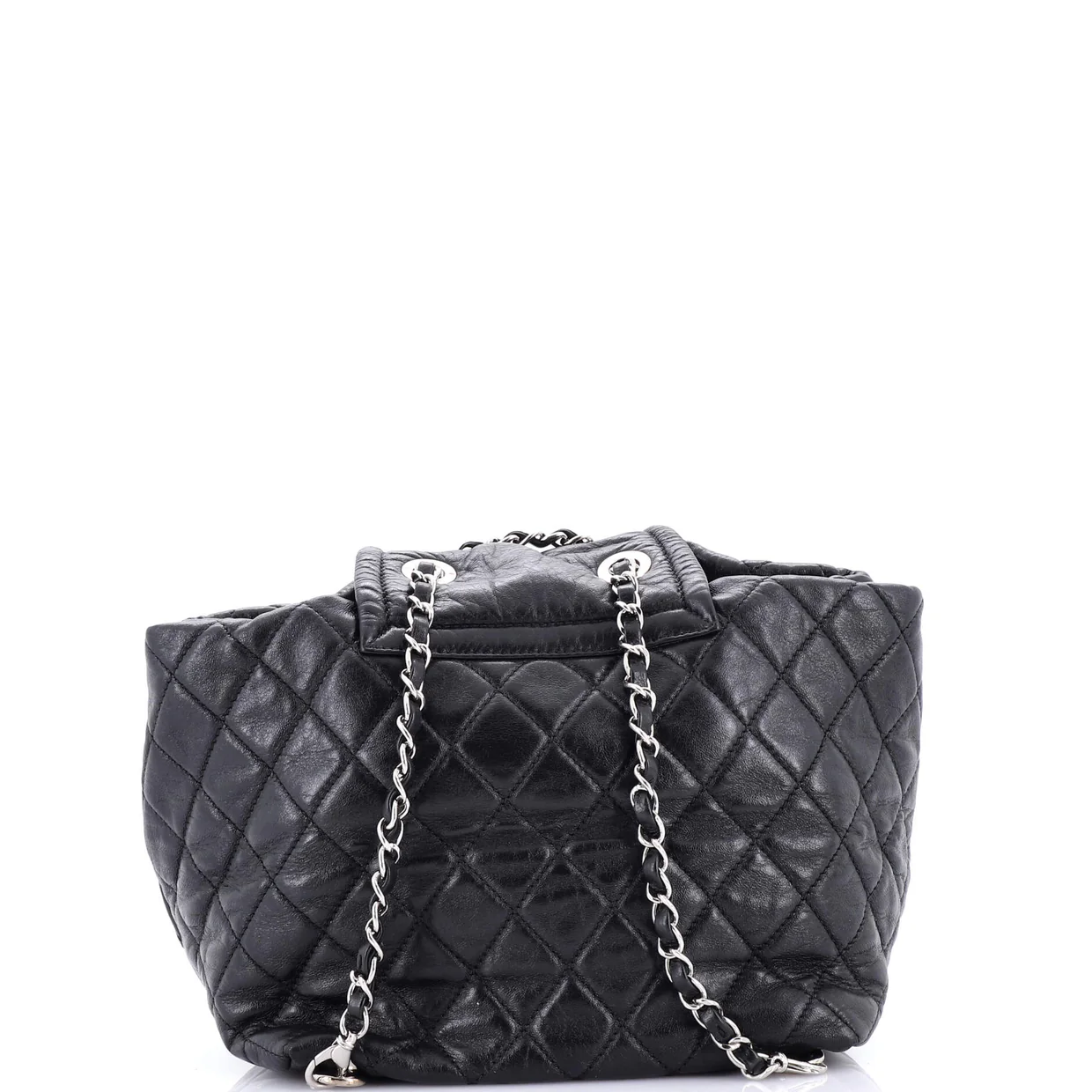Beijing 2 in 1 Backpack Quilted Lambskin - Deep Luxury