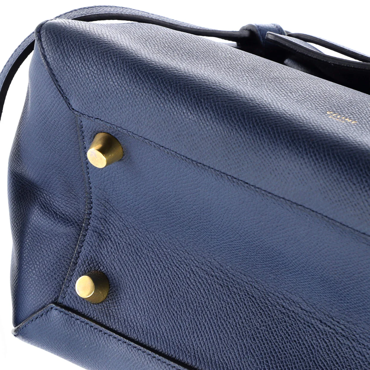 Belt Bag Textured Leather Mini - Deep Luxury