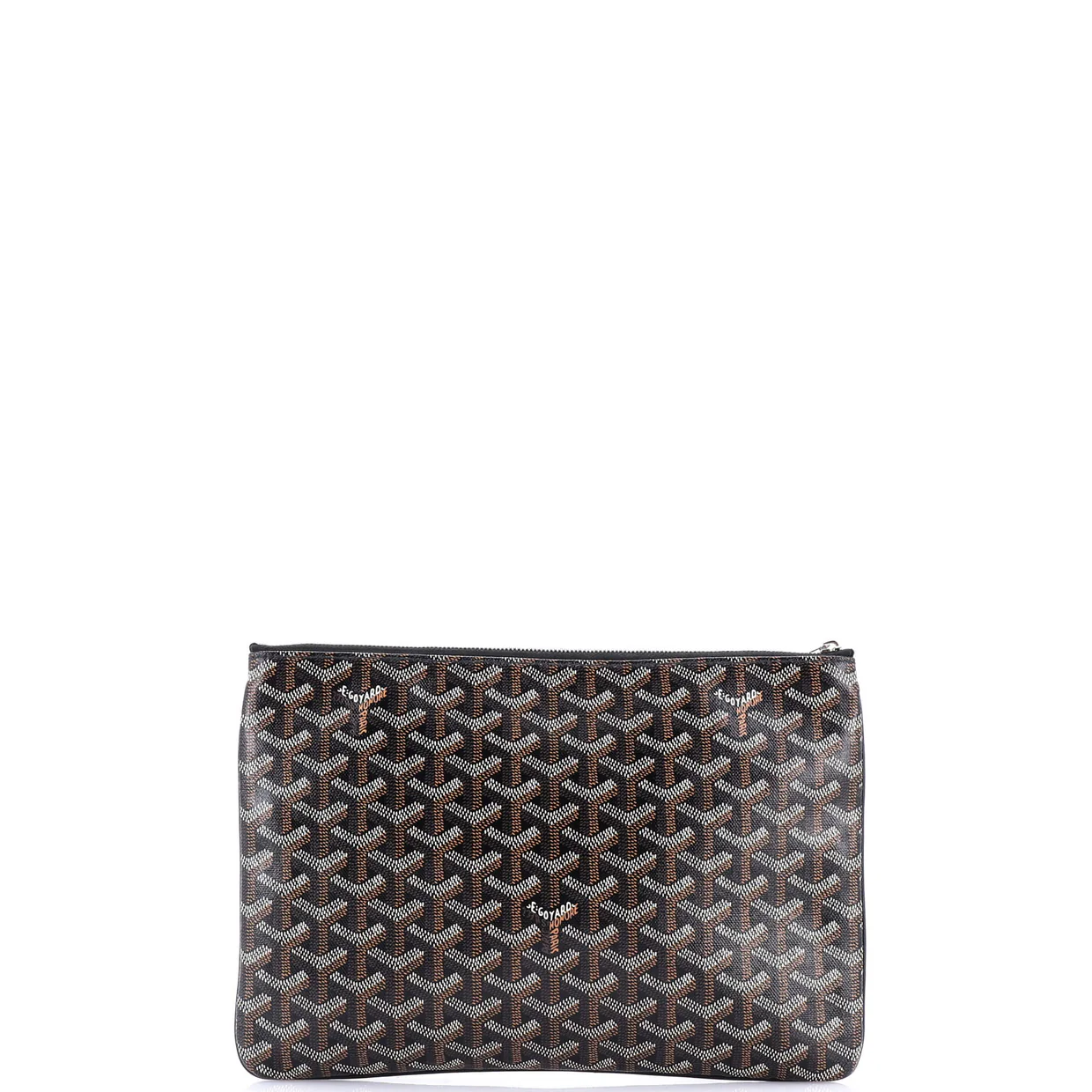 Senat Zip Pouch Coated Canvas MM - Deep Luxury