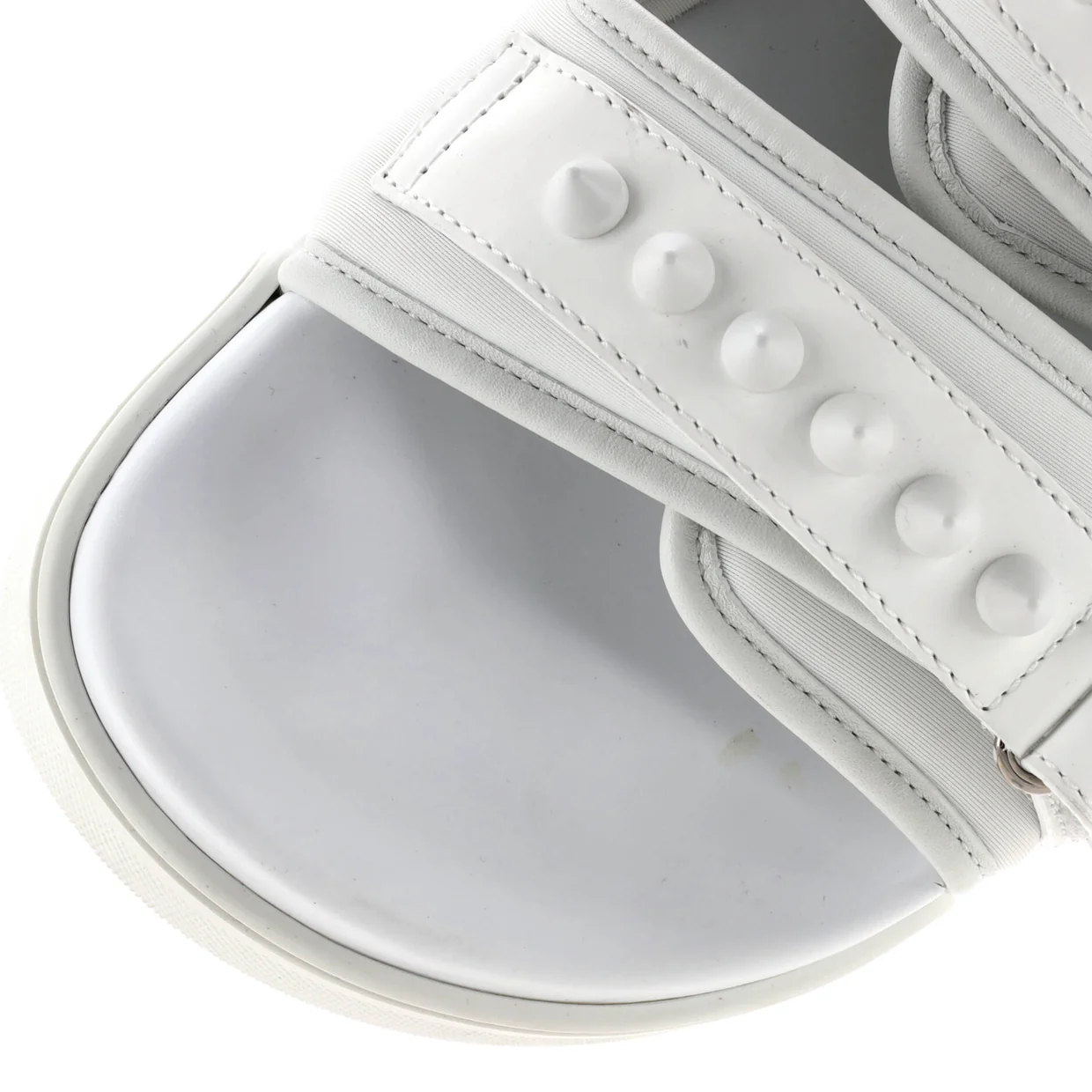 Women's Daddy Pool Flat Sandals Leather and Rubber - Deep Luxury