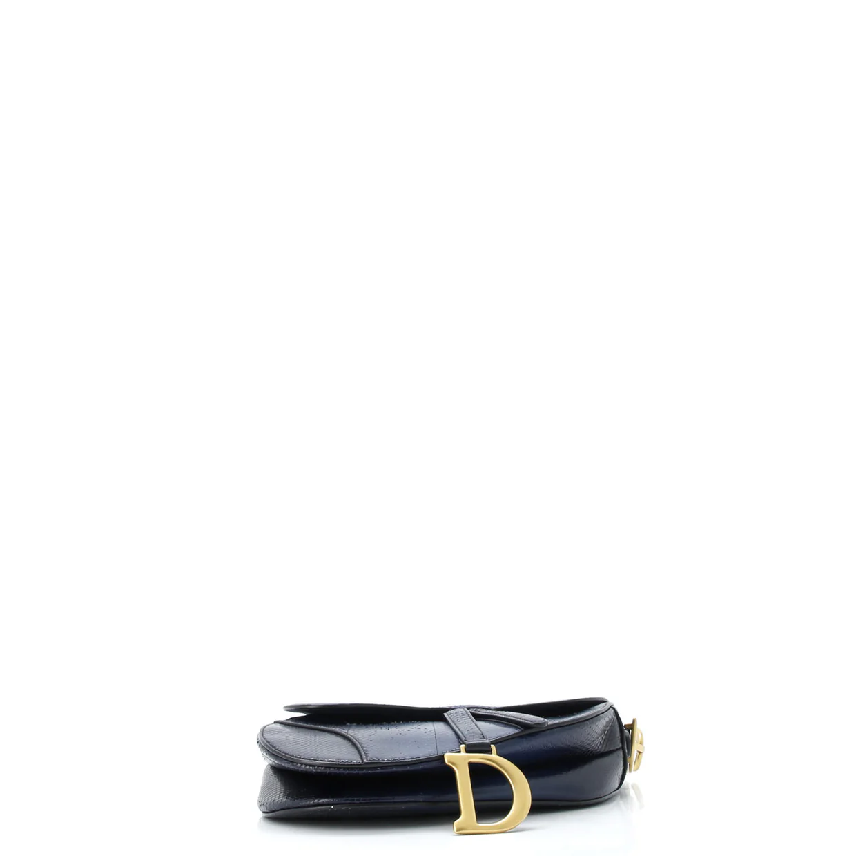 Saddle Handbag Python Medium - Deep Luxury