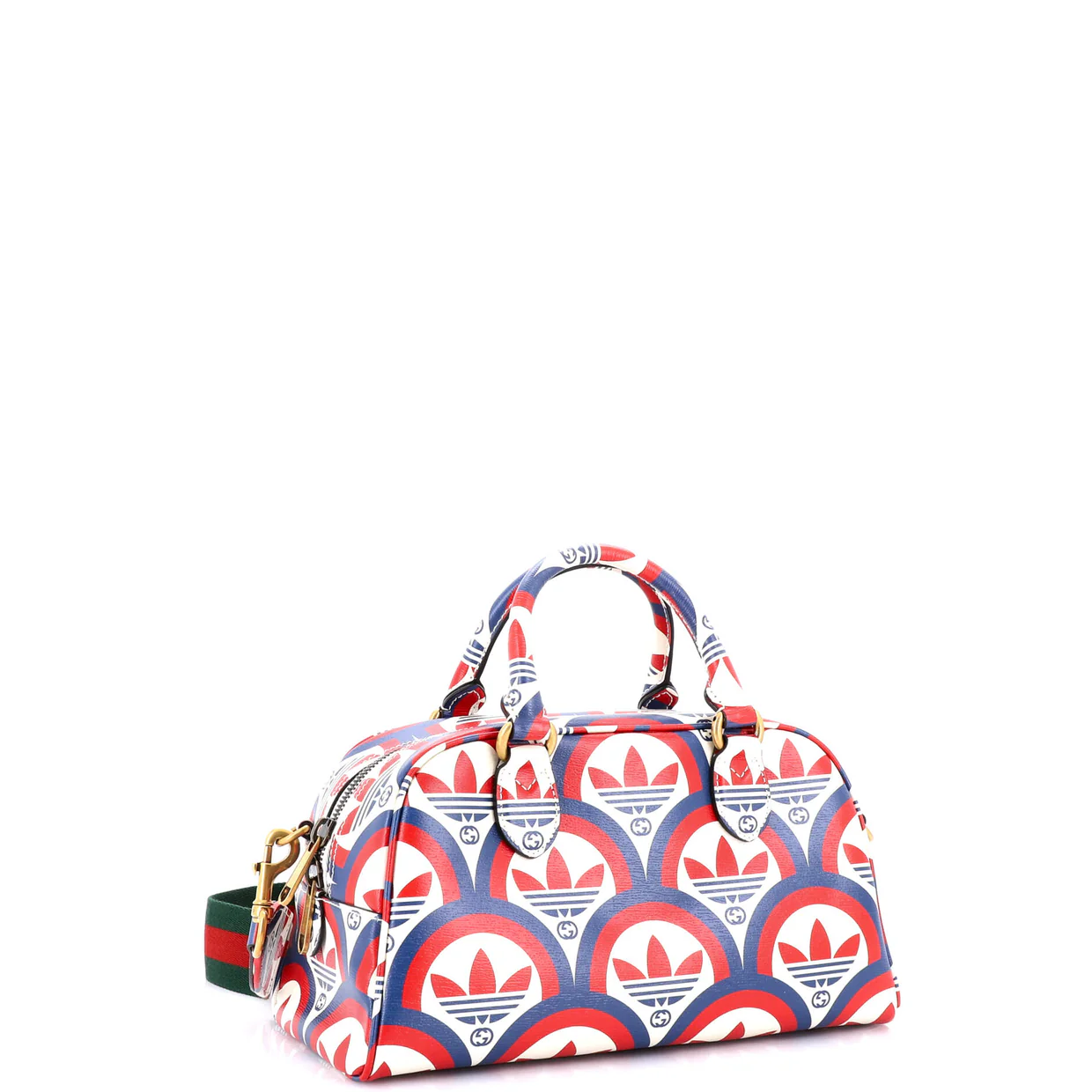 x adidas Duffle Bag Printed Leather Mini - Deep Luxury