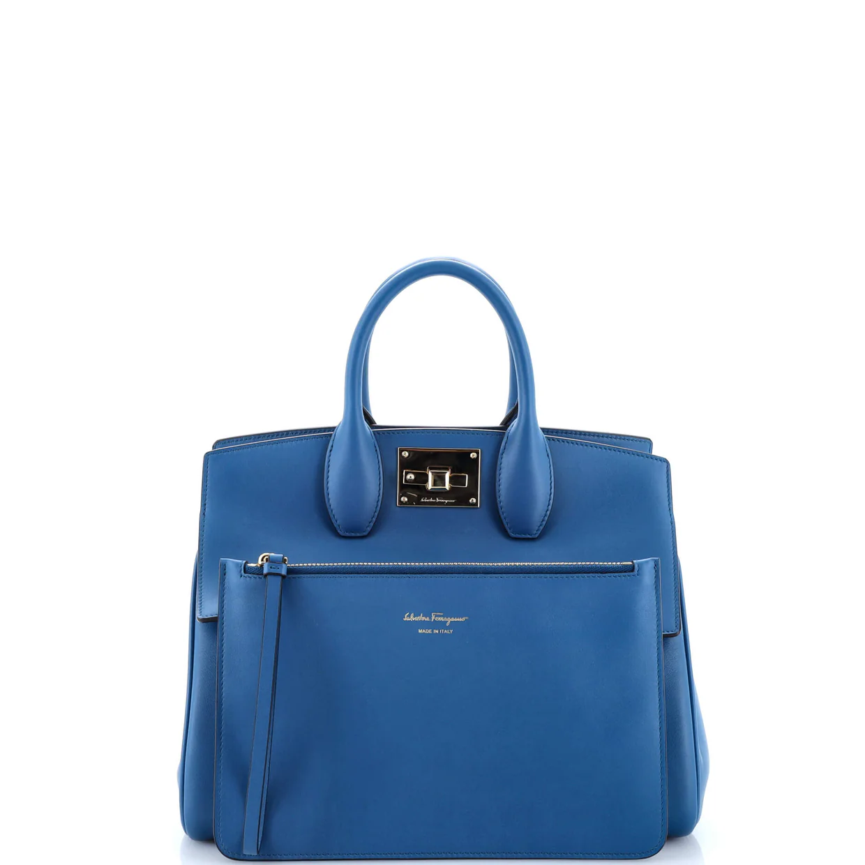 Studio Satchel Leather Small - Deep Luxury