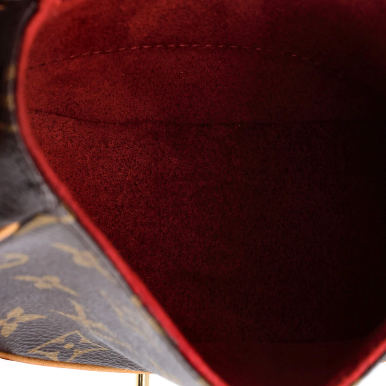 Tambourine Handbag Monogram Canvas - Deep Luxury