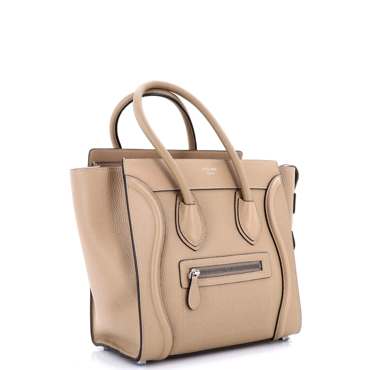 Luggage Bag Grainy Leather Micro - Deep Luxury