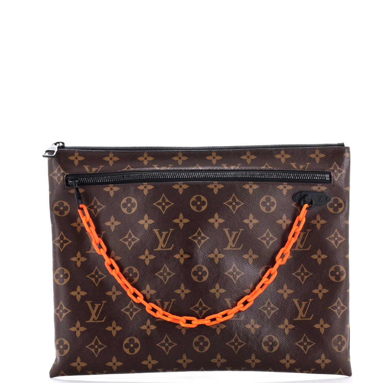 Solar Ray A4 Pouch Monogram Canvas - Deep Luxury