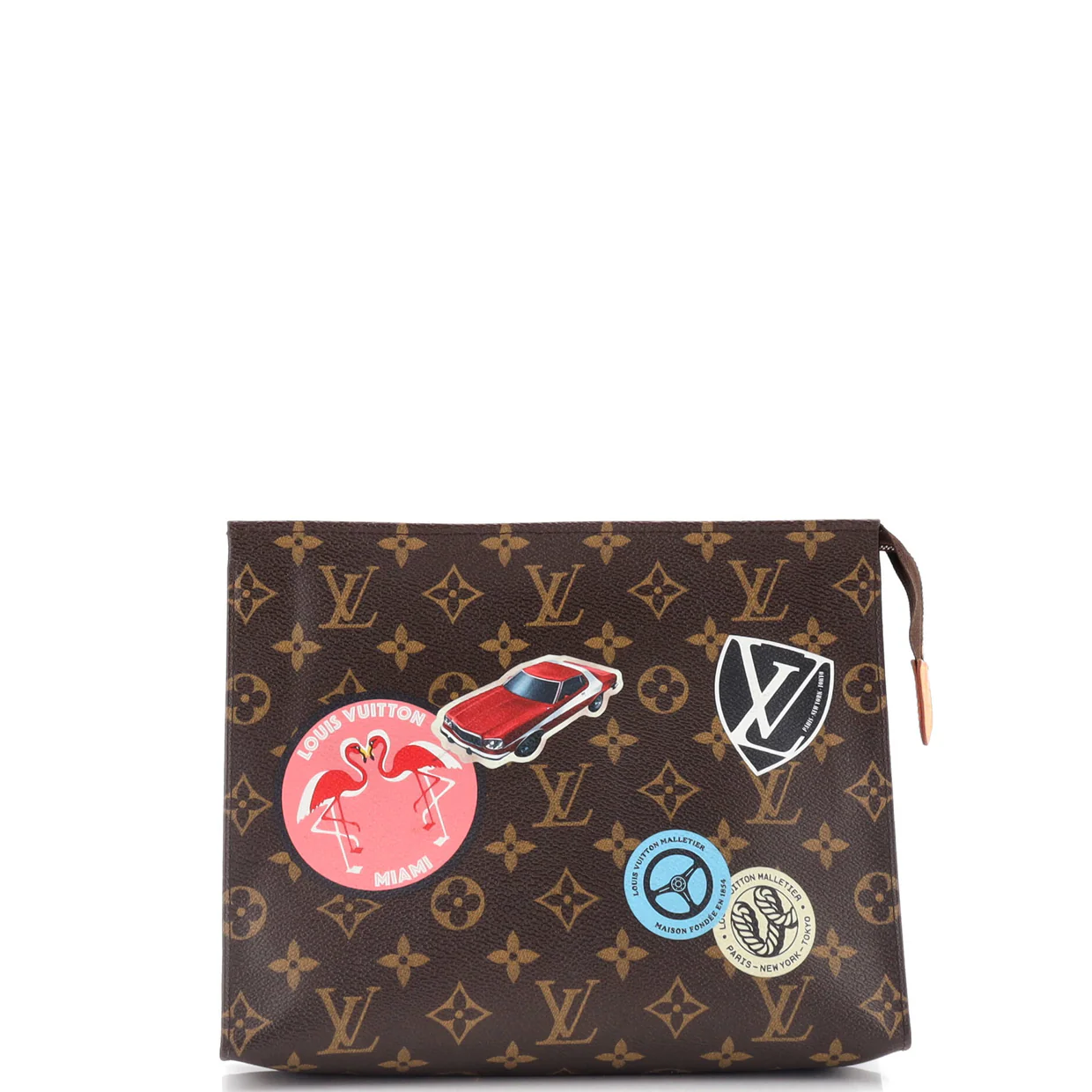 Toiletry Pouch Limited Edition World Tour Monogram Canvas 26 - Deep Luxury