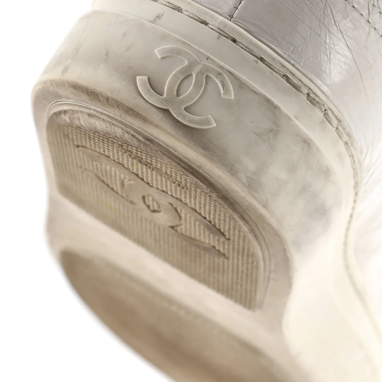 Women's CC Bow Low Top Sneakers Leather - Deep Luxury