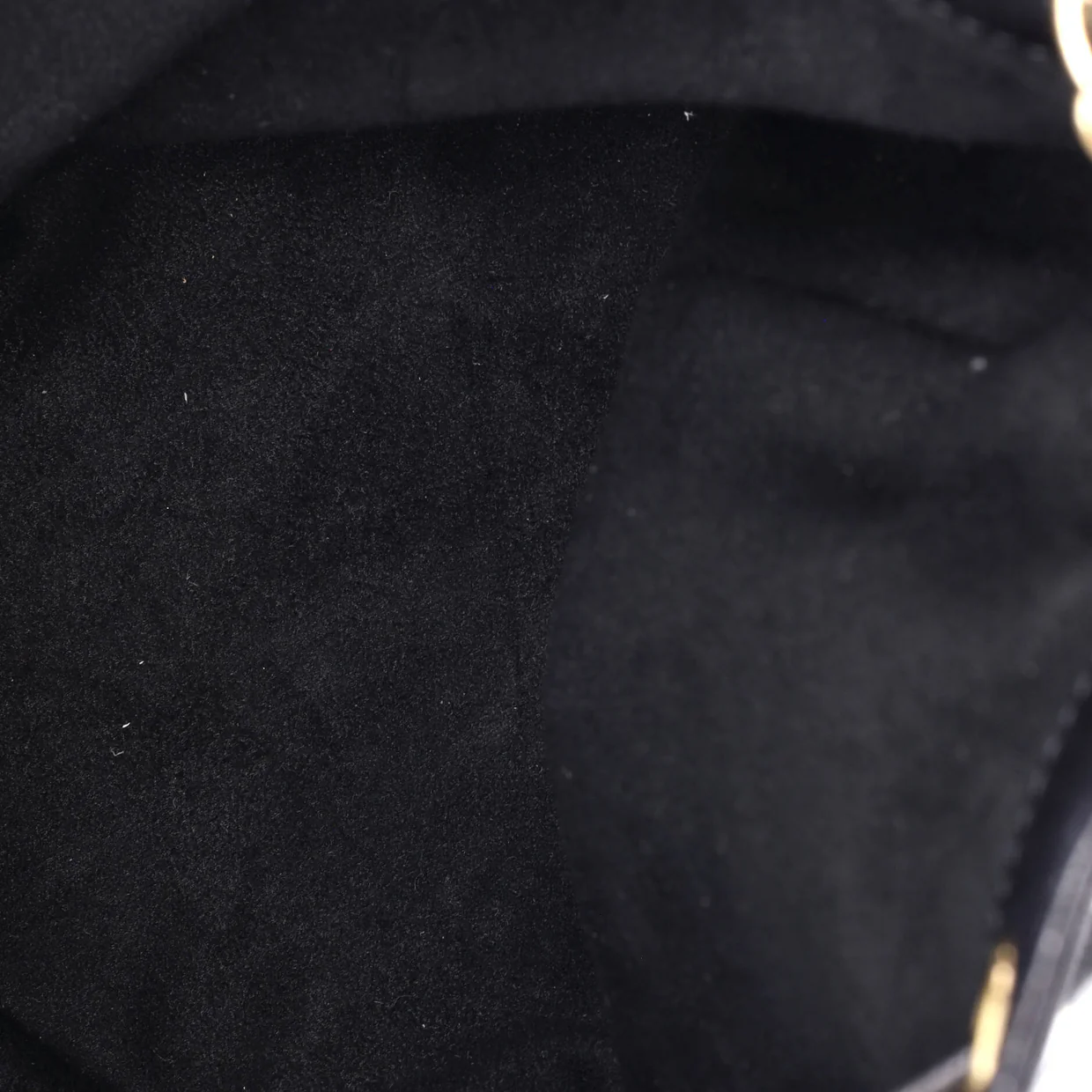 Deauville Drawstring Bucket Bag Studded Caviar Medium - Deep Luxury