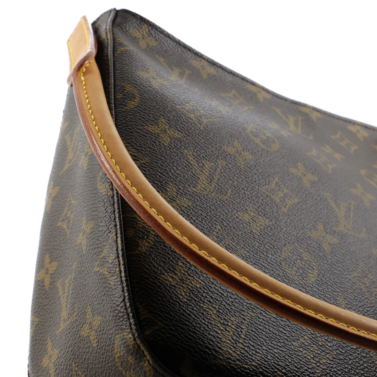 Looping Handbag Monogram Canvas MM - Deep Luxury