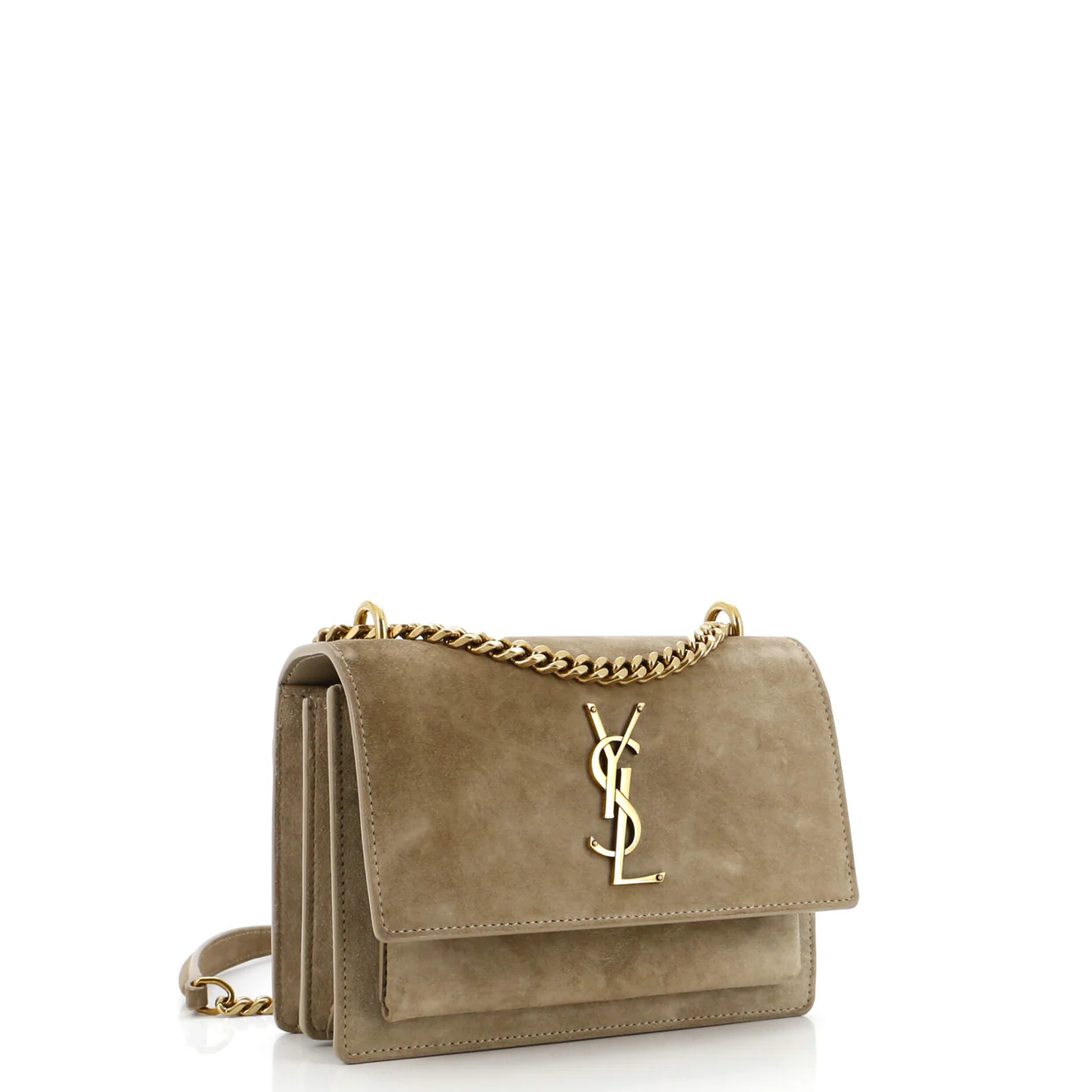 Sunset Crossbody Bag Suede Small - Deep Luxury