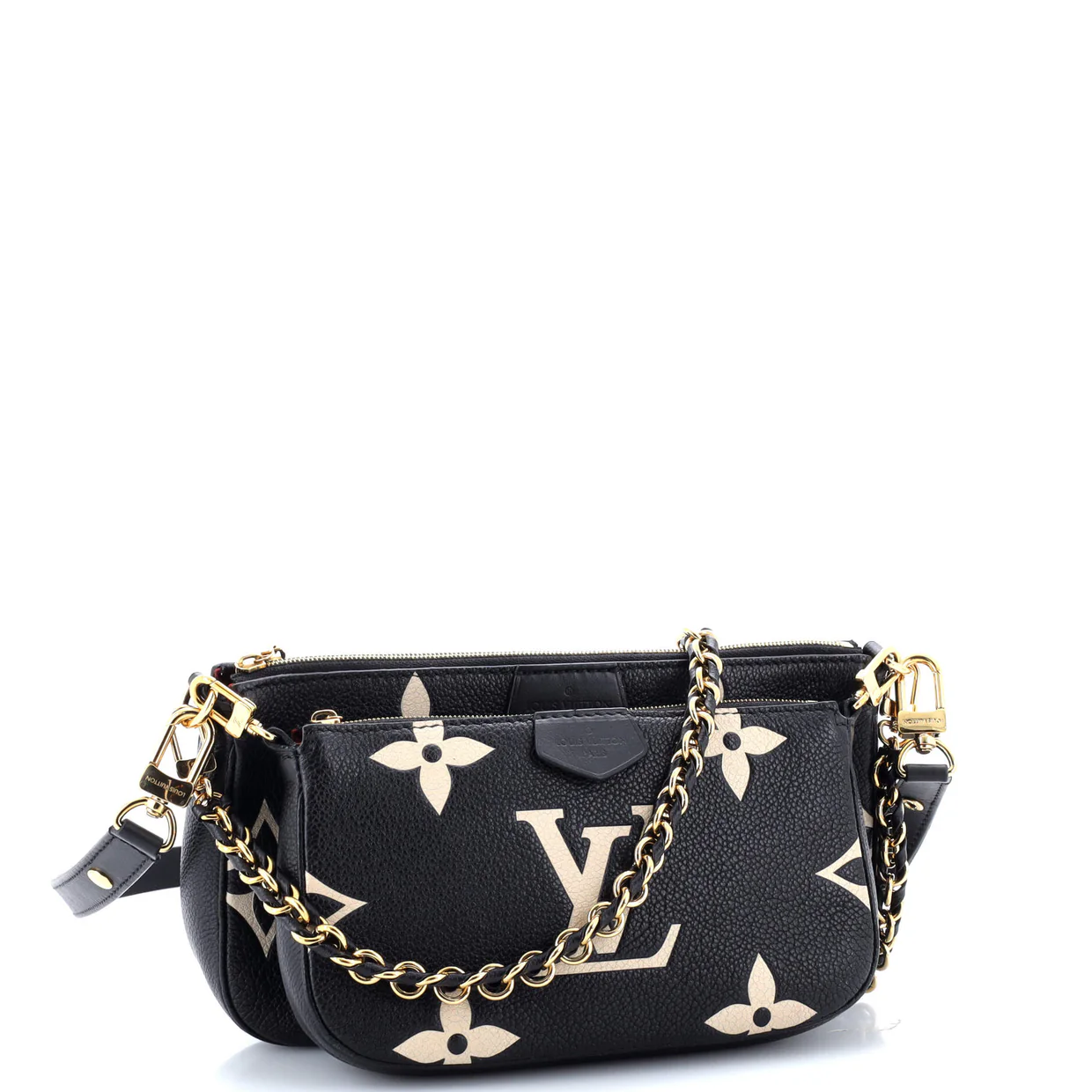 Multi Pochette Accessoires Bicolor Monogram Empreinte Giant - Deep Luxury