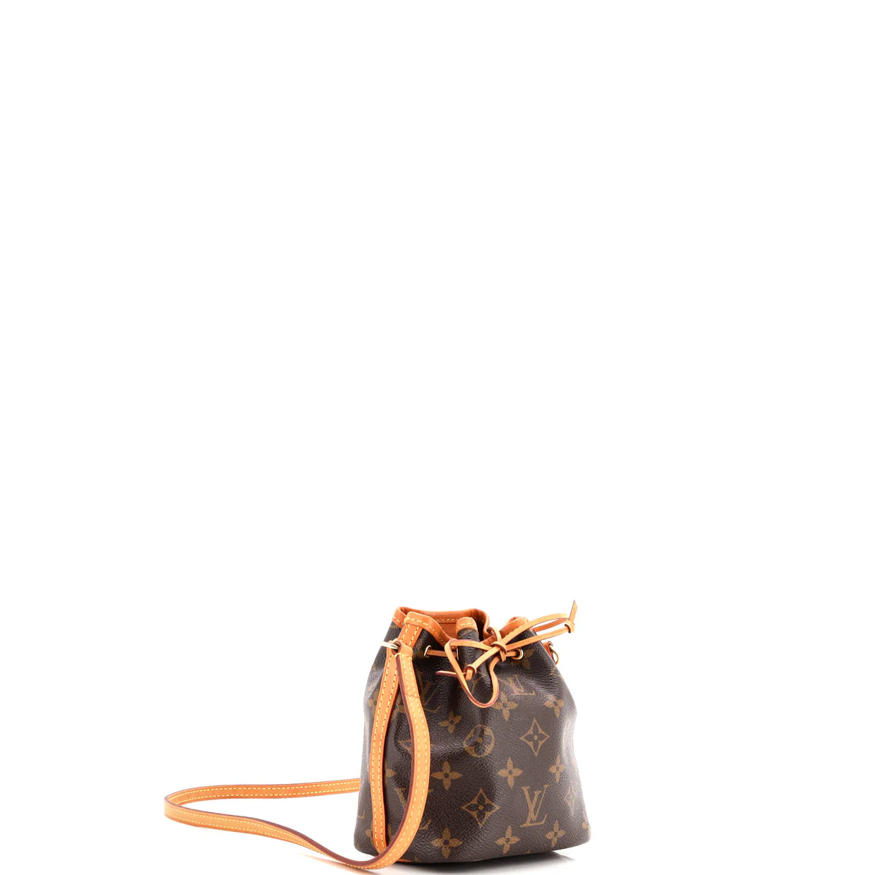 Noe Handbag Monogram Canvas Nano - Deep Luxury