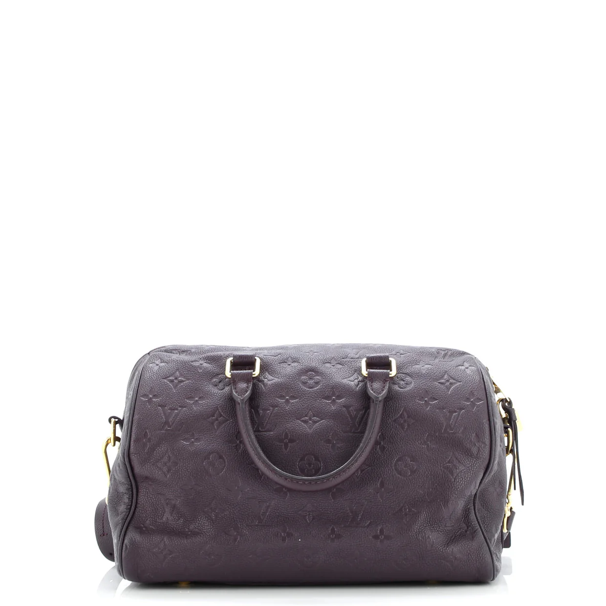Speedy Bandouliere Bag Monogram Empreinte Leather 30 - Deep Luxury