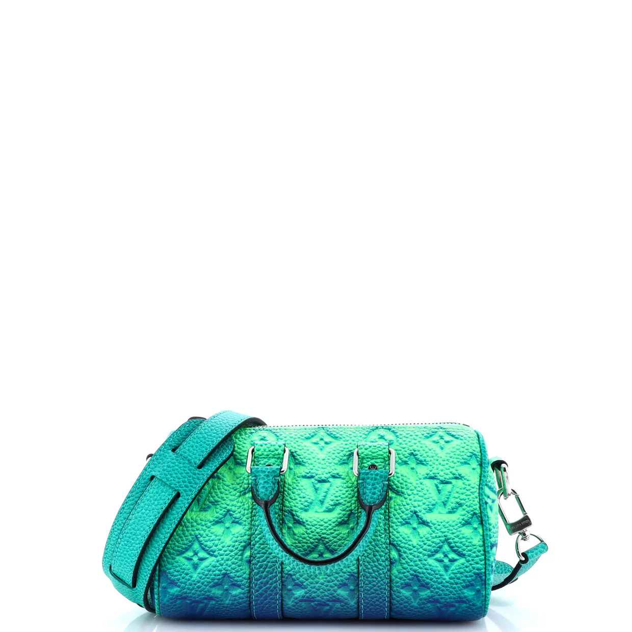 Keepall Bandouliere Bag Limited Edition Illusion Monogram Taurillon Leather XS - Deep Luxury